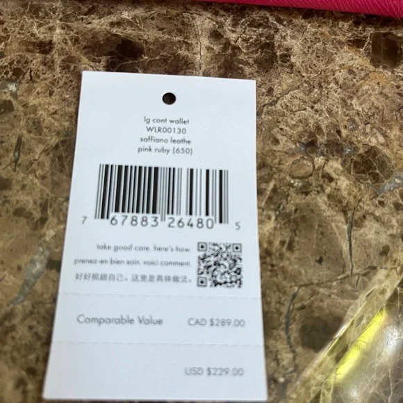 Kate Spade Fuchsia Satchel and Wallet - Picture 7 of 7